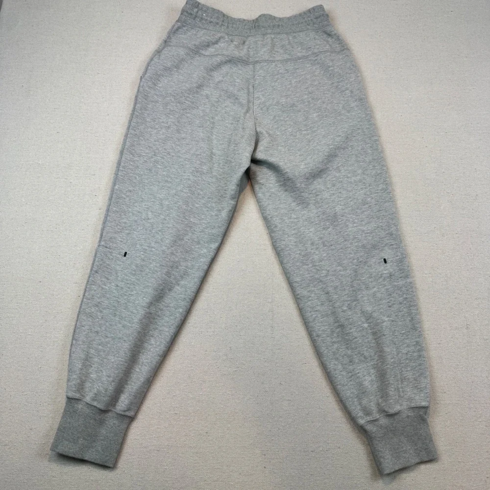 Nike Small Tech Fleece Joggers Men Gray Tapered Slim Fit Sweatpants